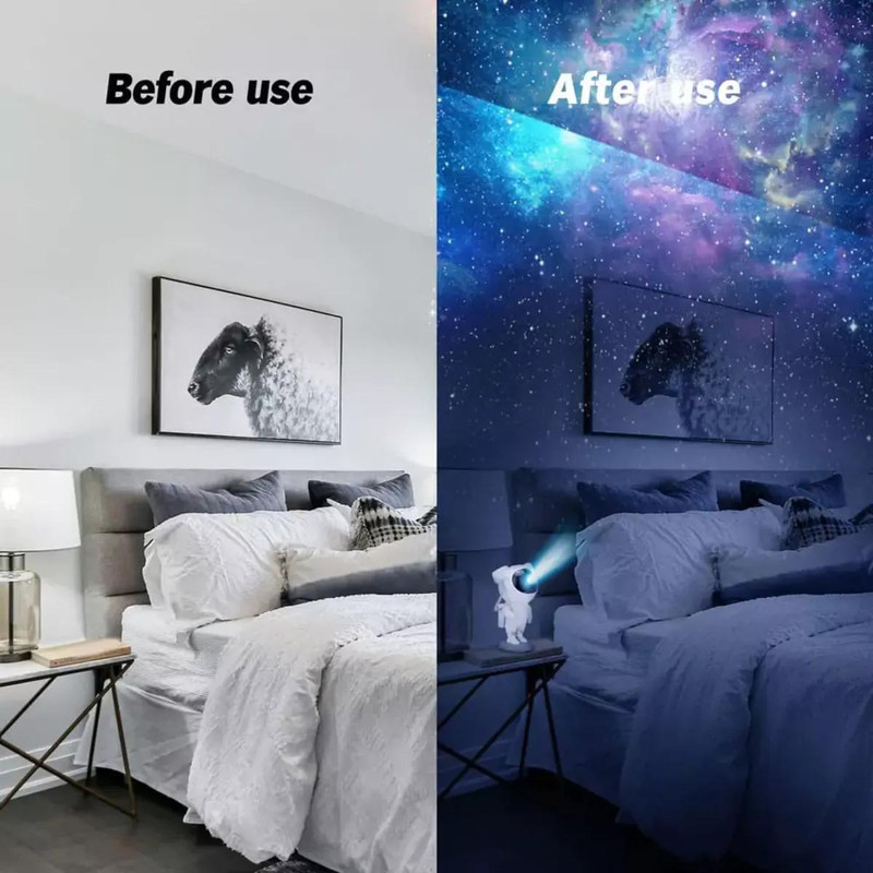 چراغ خواب مدل اسپیکر طرح فضانورد