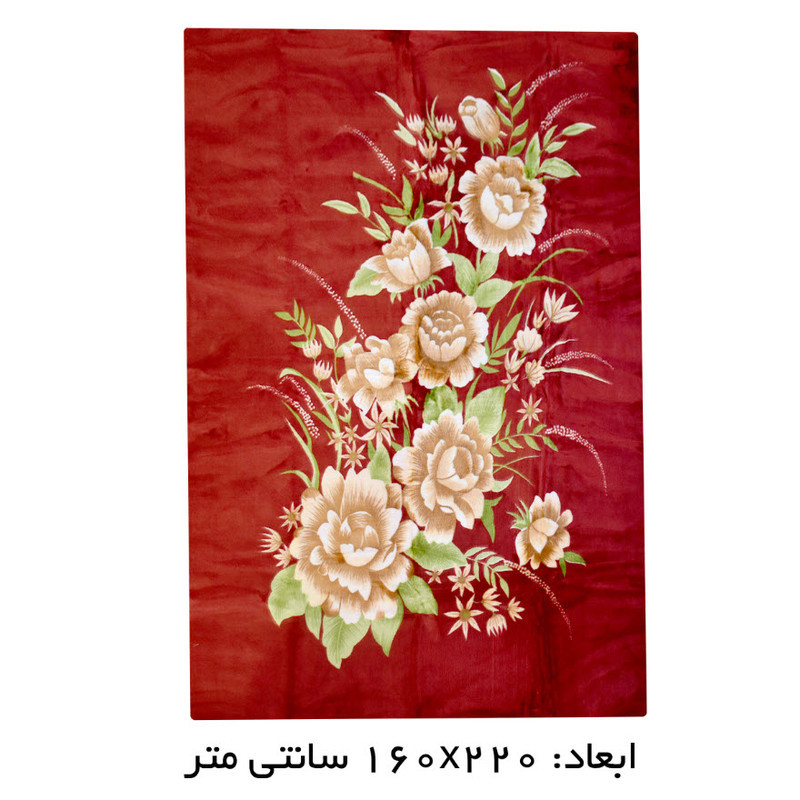 پتو 1 نفره گلبافت مدل 110 سایز 220x160 سانتی‌متر