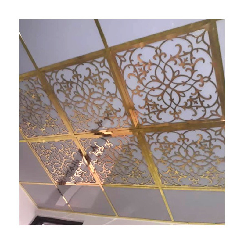 تایل سقفی آسمان مجازی مدل 1202 سایز 29.5x29.5 سانتی متر بسته 4 عددی