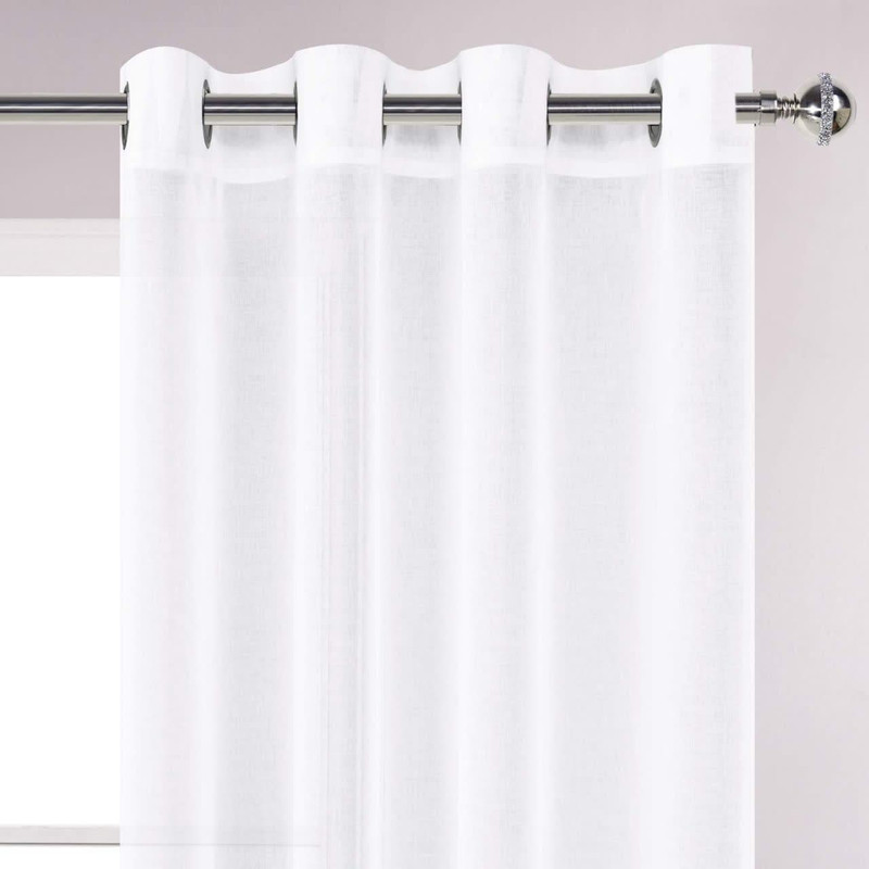 پرده پانچ تیکو دکو مدل حریر کلاسیک سایز 180x300 سانتی‌متر