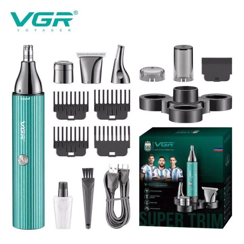 موزن گوش و بینی و خط زن وی جی ار مدل V-630 4in1