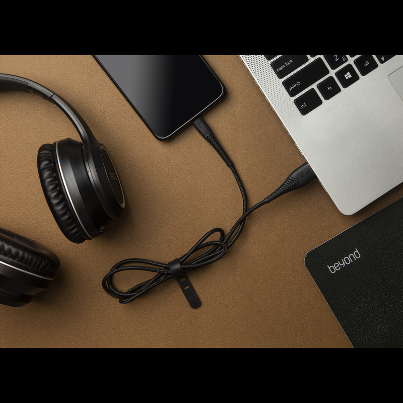 کابل تبدیل USB به MicroUSB بیاند مدل BUM-301 طول 1 متر