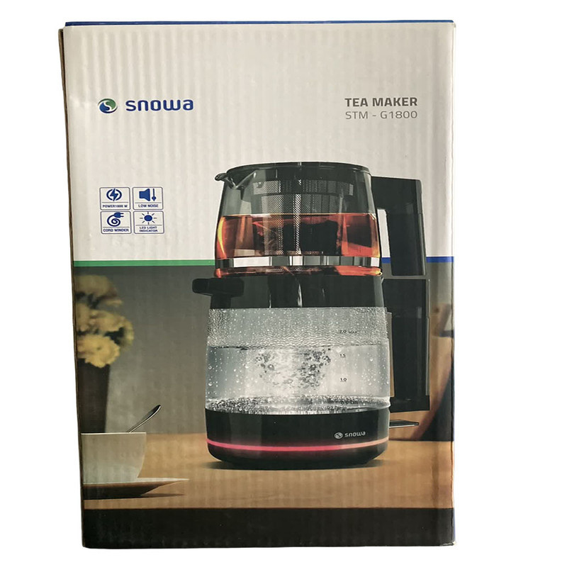 چای ساز روی هم اسنوا مدل STM-G1800WE کد P-0010