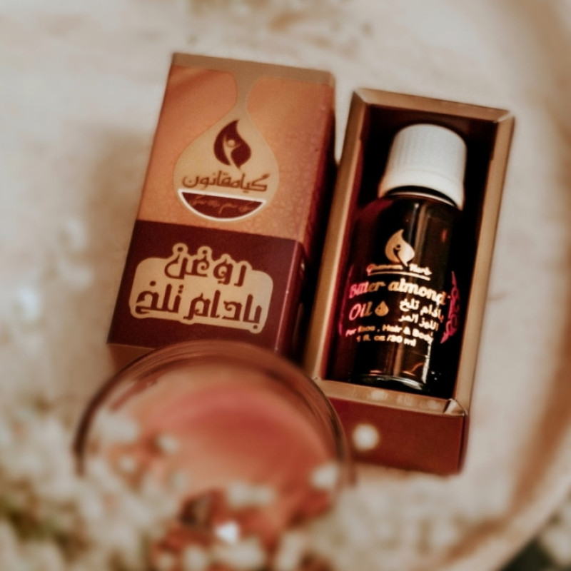 روغن بادام تلخ گیاه قانون مدل 012 حجم 30 میلی‌لیتر مناسب پوست، مو و بدن، حاوی عصاره طبیعی بادام تلخ برای تقویت و تغذیه پوست و مو