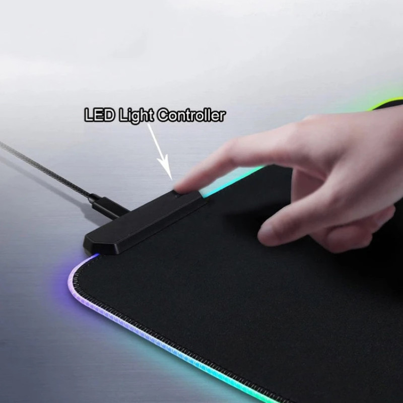 ماوس پد گیمینگ مدل RGB کد GMS_WT_5