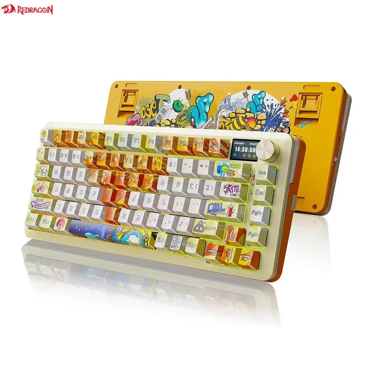 کیبورد گیمینگ ردراگون مدل  FLEKACT K708 GF PRO