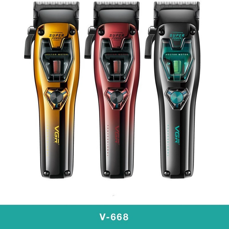 ماشین اصلاح موی سر  شارژی وی جی ار مدل V-668
