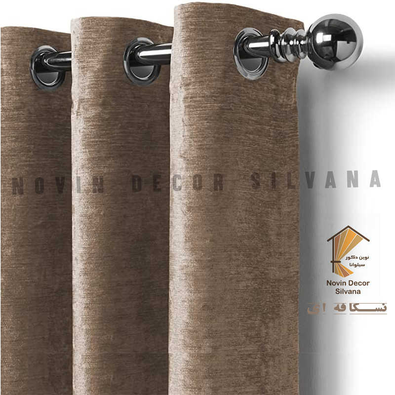 پرده نوین دکور سیلوانا مدل Shanel 280_1 سایز 280 × 140 سانتی متر
