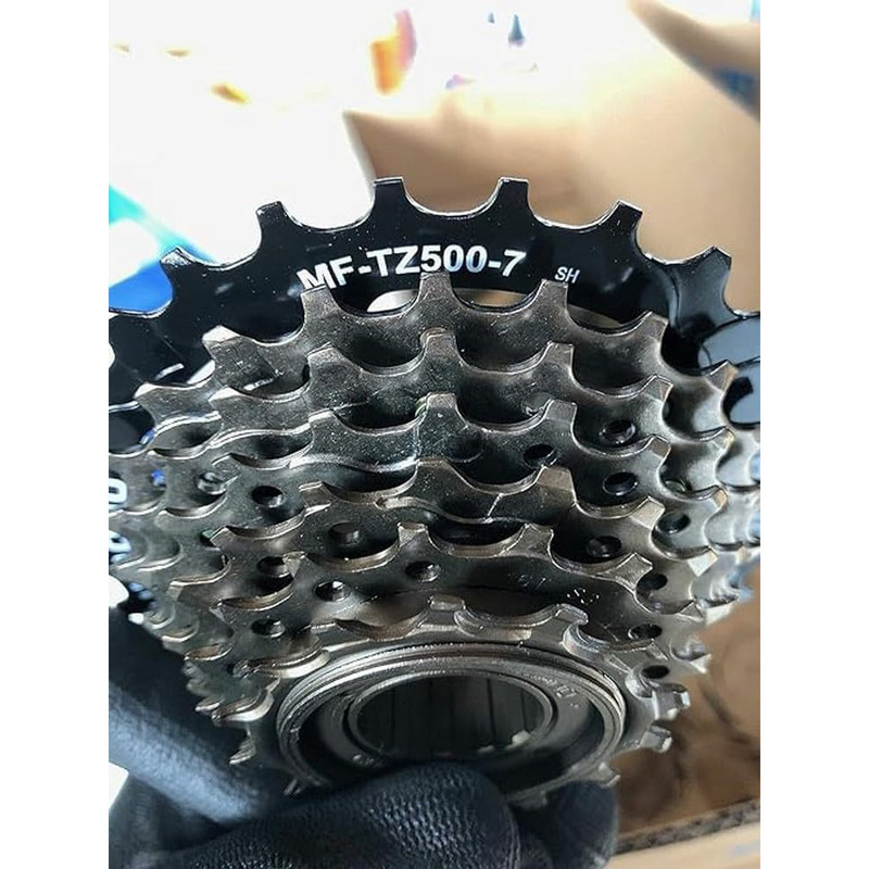 خودرو دوچرخه شیمانو مدل 7 سرعت پیچی کد MF-TZ500 14-34