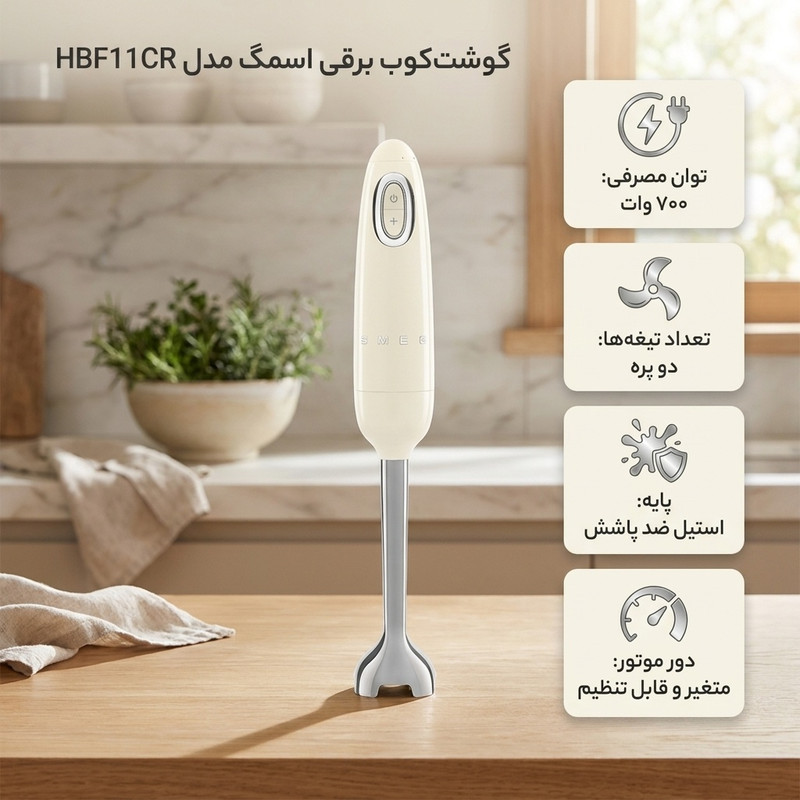 گوشت کوب برقی اسمگ مدل HBF11CR