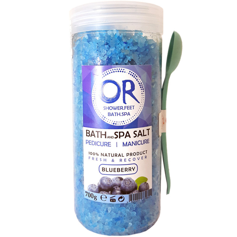 نمک حمام اور مدل Blueberry وزن 800 گرم
