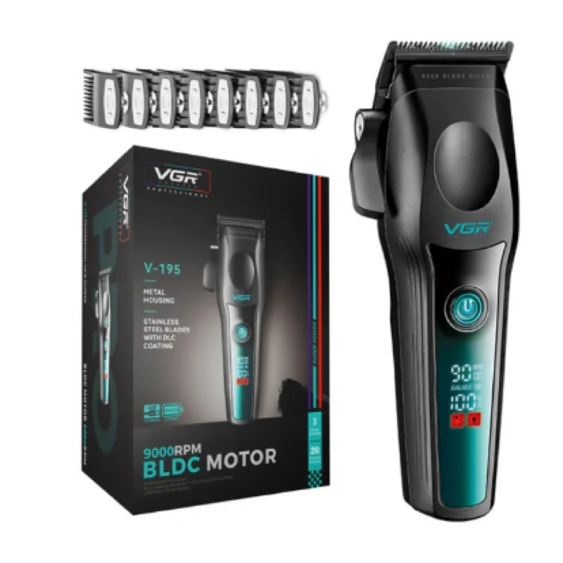 ماشین اصلاح موی سر و صورت وی جی ار مدل v-195
