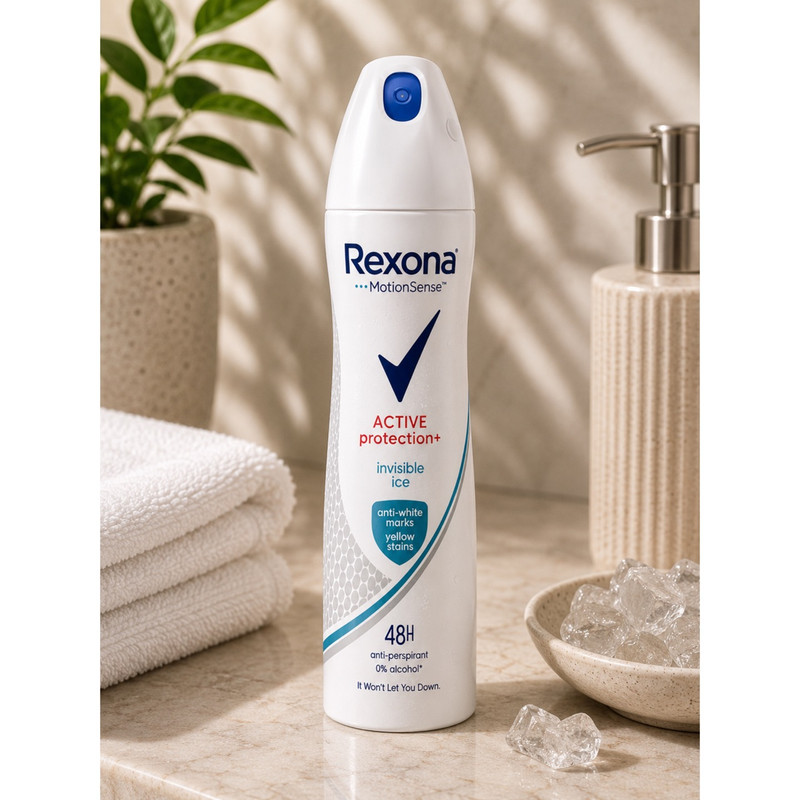 اسپری ضدتعریق زنانه رکسونا مدل Active Protection حجم 200 میلی‌لیتر