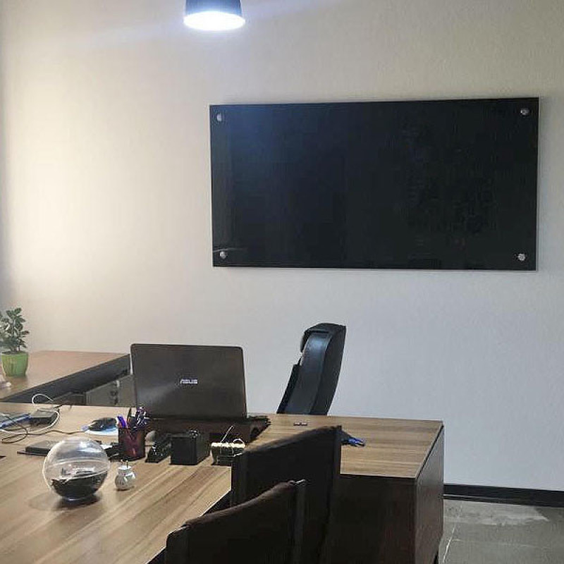 تخته وایت برد شیشه‌ ای عکسنگ مدل AXANG -1280 سایز 120x80 سانتی متر
