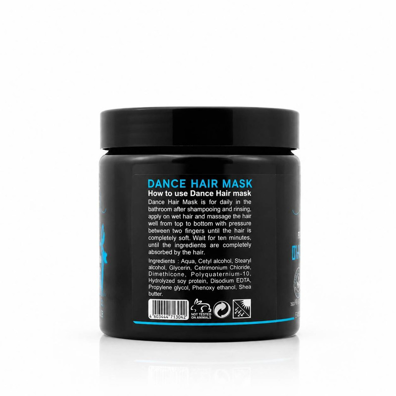 ماسک مو نرم کننده کیسی مدل dance hair مناسب برای موی کراتین شده حجم 500 میلی لیتر