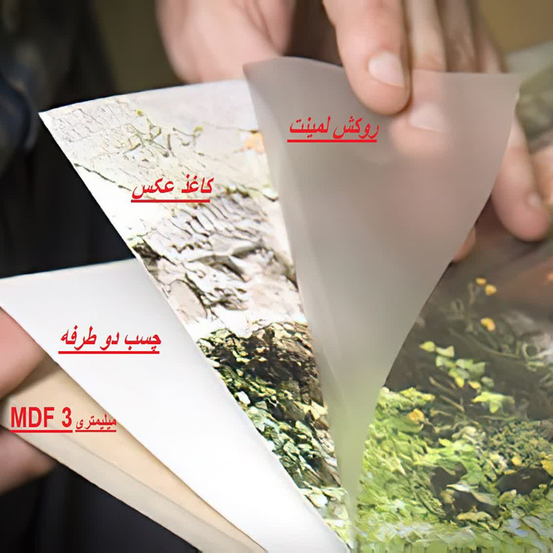تابلو بکلیت طرح مشاهیر سینما ایران مدل قاب شاسی B-S9763