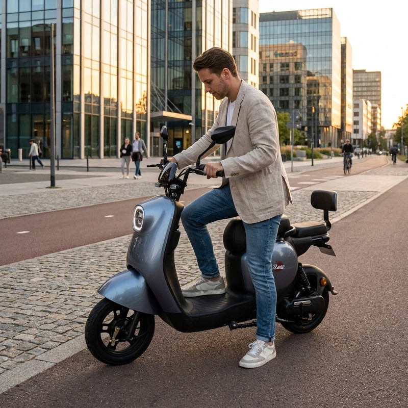 اسکوتر برقی 350 تا 1000 وات مدل  Vespa new  حداکثر سرعت بیشتر از 30 کیلومتر بر ساعت و پیمایش بیشتر از 30 کیلومتر