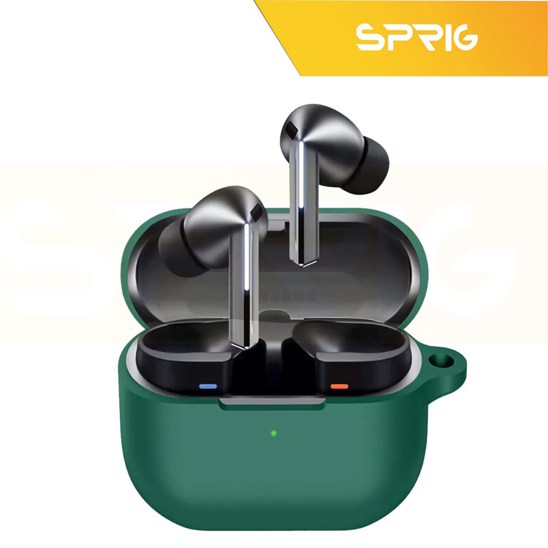 کاور اسپریگ مدل Silicon-SP مناسب برای کیس هدفون بی سیم سامسونگ Galaxy Buds 3  3 Pro