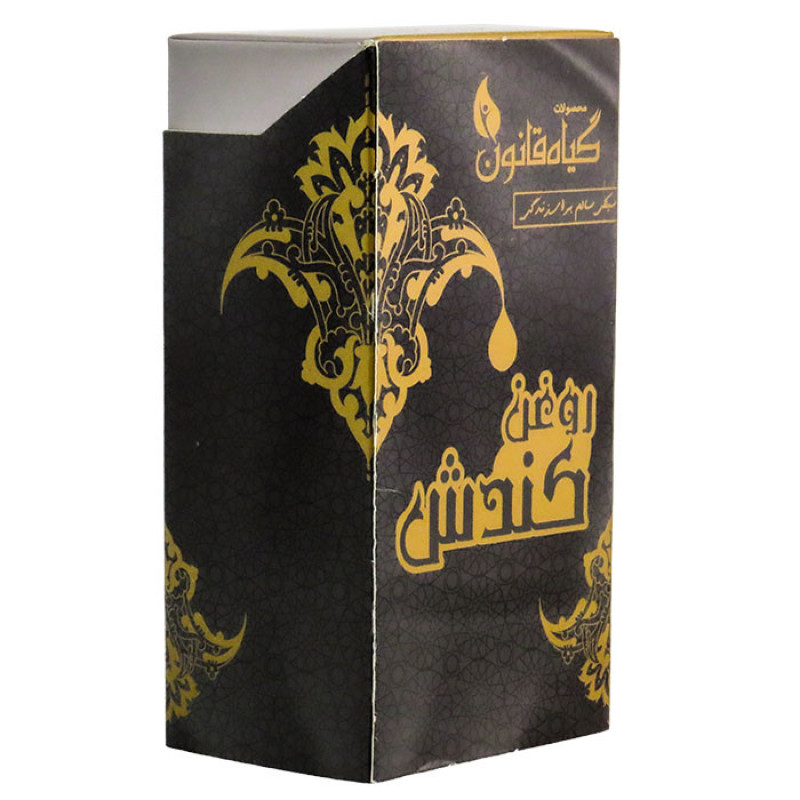 روغن کندش گیاه قانون حجم 30 میلی‌لیتر تقویت‌کننده و ضد ریزش مو و ابرو، مرطوب‌کننده پوست سر، حاوی فرمولاسیون طبیعی با قطره‌چکان و مناسب بانوان و آقایان