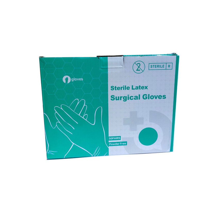 دستکش جراحی غیر پودری مدل PMP104 سایز کوچک (S) بسته 3 عددی