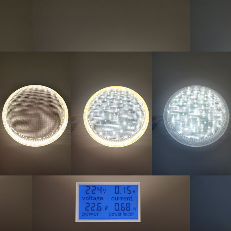 چراغ حیاطی 24 وات مدل سه حالته روکار گرد کد D016