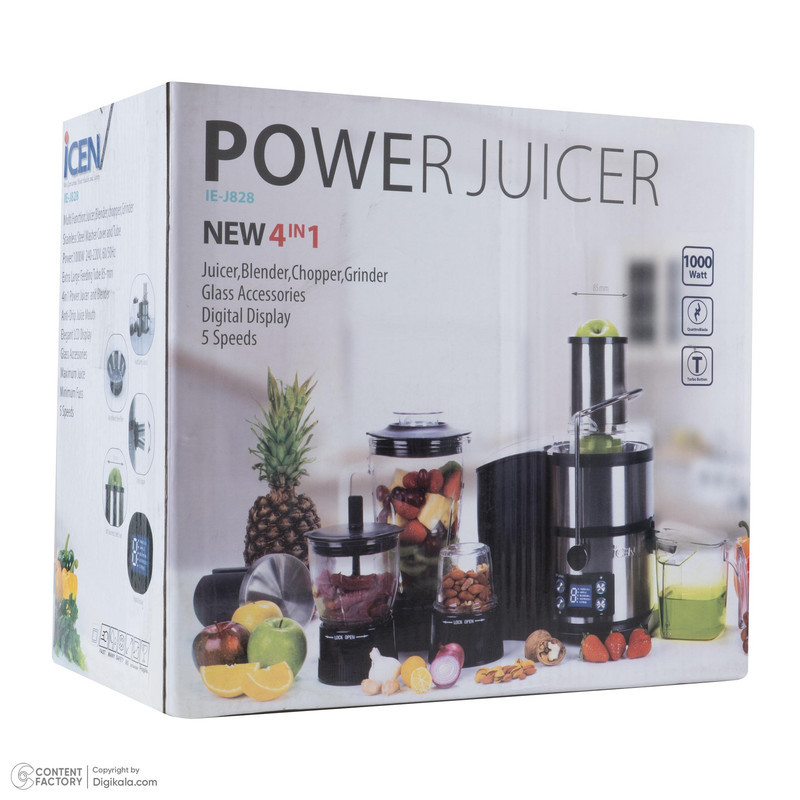 آبمیوه‌گیری آی سن مدل IE-j828