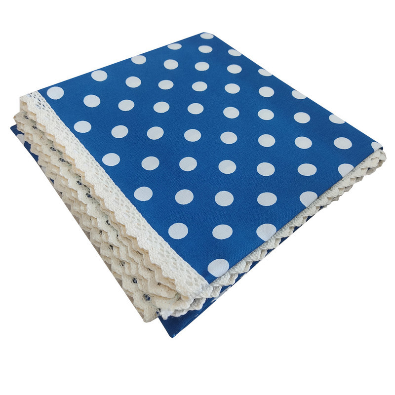 سفره 4 نفره نساجی دُر هنر یزد مدل توپی 2 cotton-abi سایز 90×90 سانتی متر