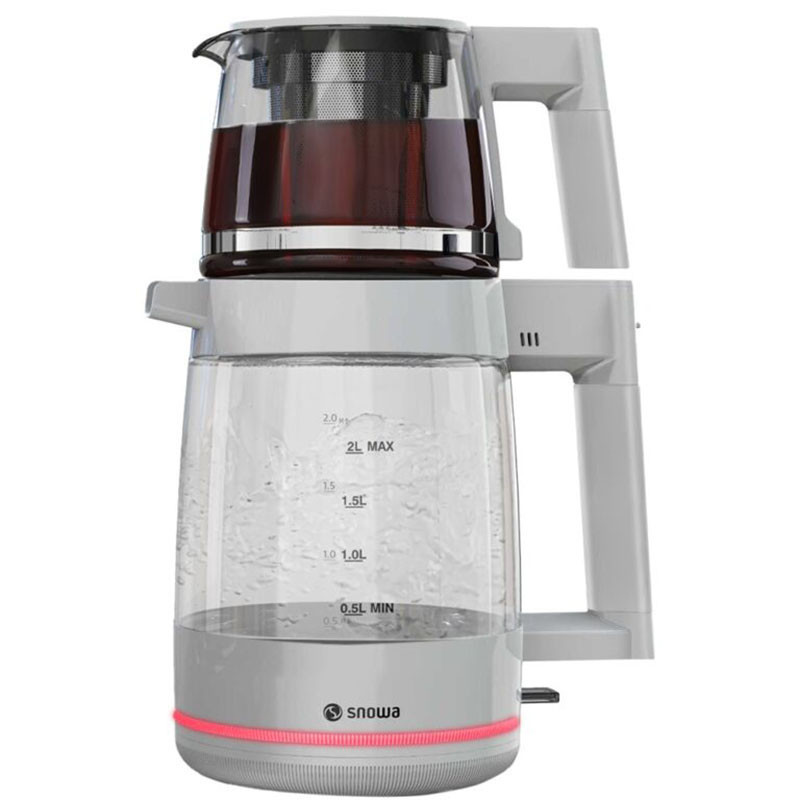 چای ساز روی هم اسنوا مدل STM-G1800WE کد P-0010