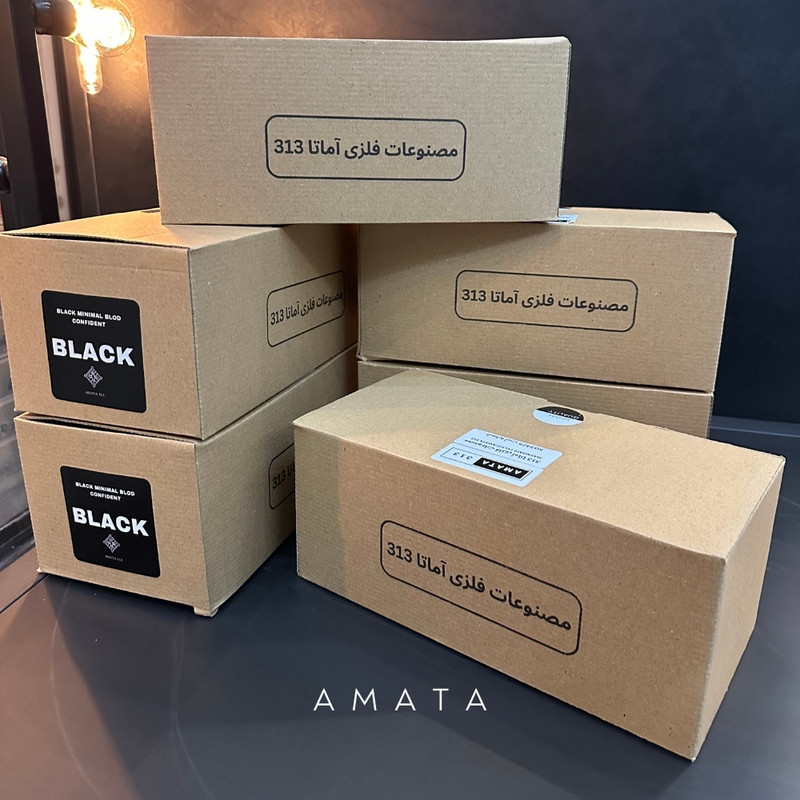پایه رول دستمال کاغذی مصنوعات فلزی آماتا 313 مدل 002