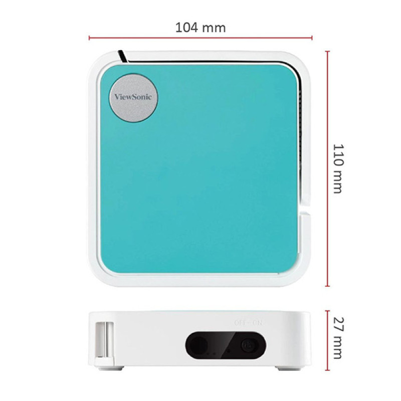 مینی ویدئو پروژکتور ویوسونیک مدل M1 Mini Plus - VS18107