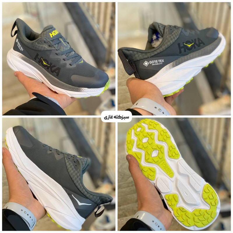کفش پیاده روی مردانه هوکا مدل challenger goretex