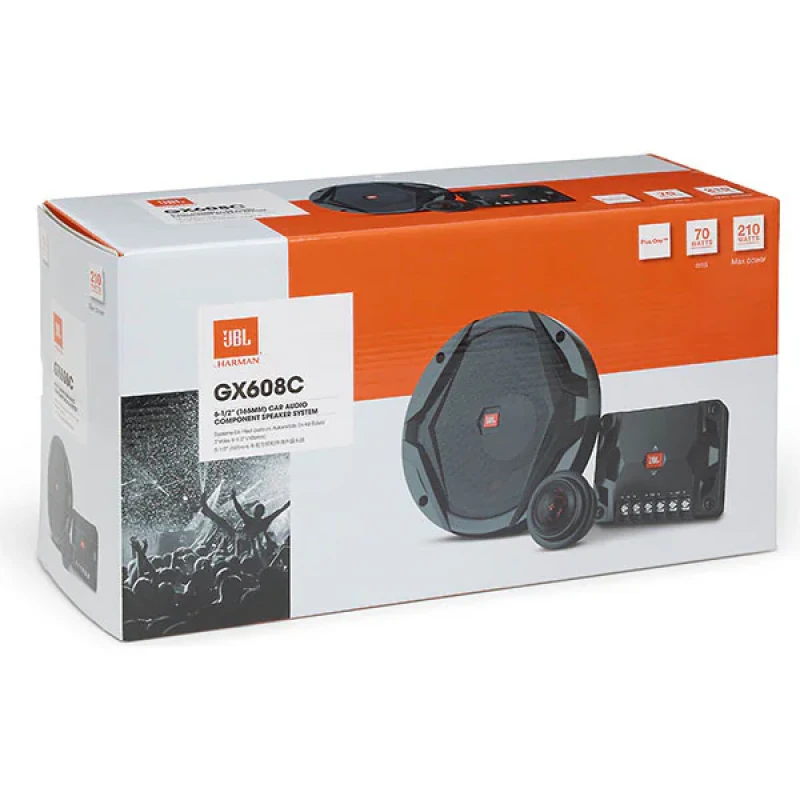 کامپوننت خودرو جی بی ال مدل GX608C بسته 6 عددی