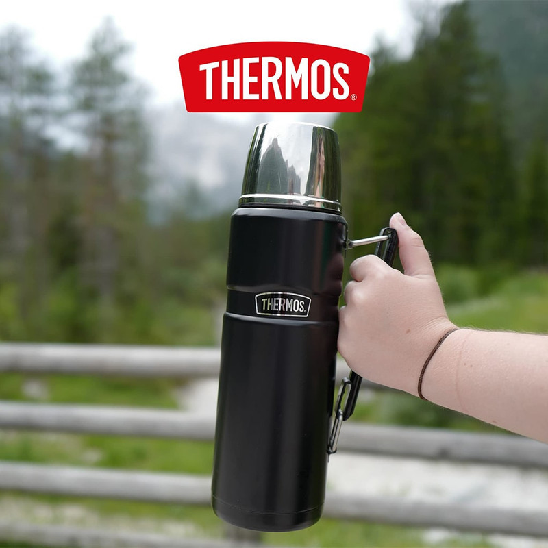 فلاسک ترموس مدل KING BEVERAGE BOTTLE کد G2025 گنجایش 1.2 لیتر