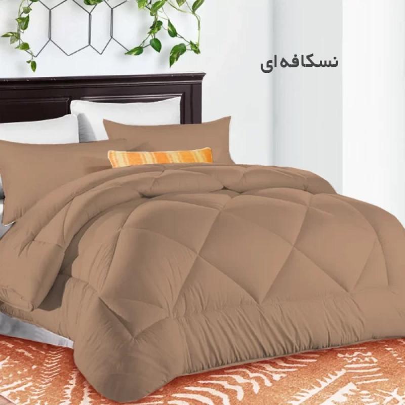 لحاف چیداری مدل میکرو دو نفره سایز 220x200 سانتی متر