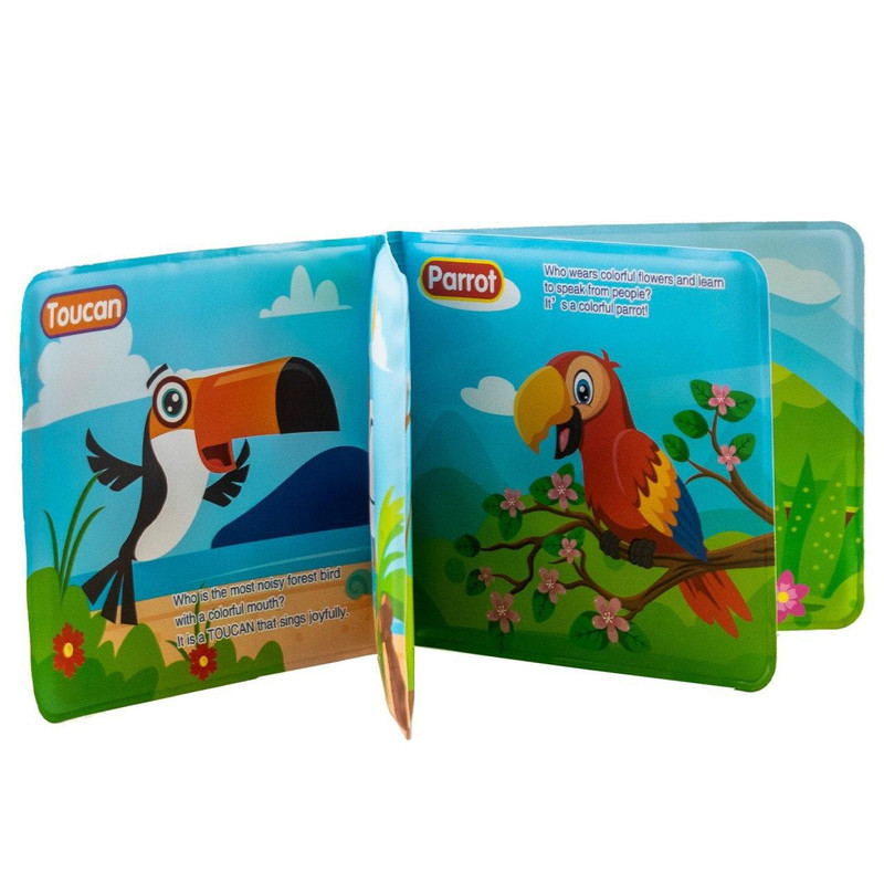 کتاب حمام کودک مدل Bird Kingdom