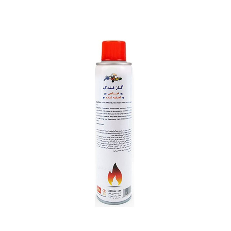 گاز فندک دوپلی کالر مدل REFILL حجم 300 میلی لیتر مجموعه 2 عددی
