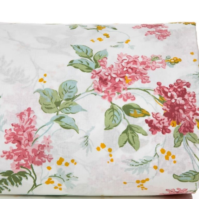 روکش لحاف پنبه انگلیش هوم مدل Ivy Lilac دو نفره سایز 260x220 سانتی‌متر
