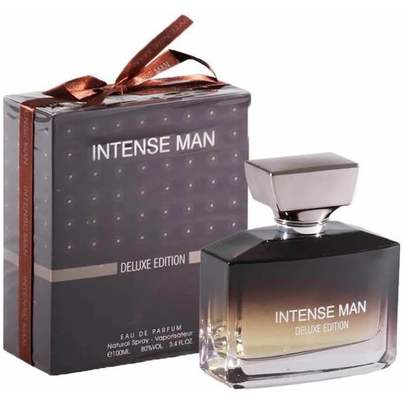 ادو پرفیوم مردانه فراگرنس ورد مدل Intense Man Deluxe Edition حجم 100 میلی لیتر