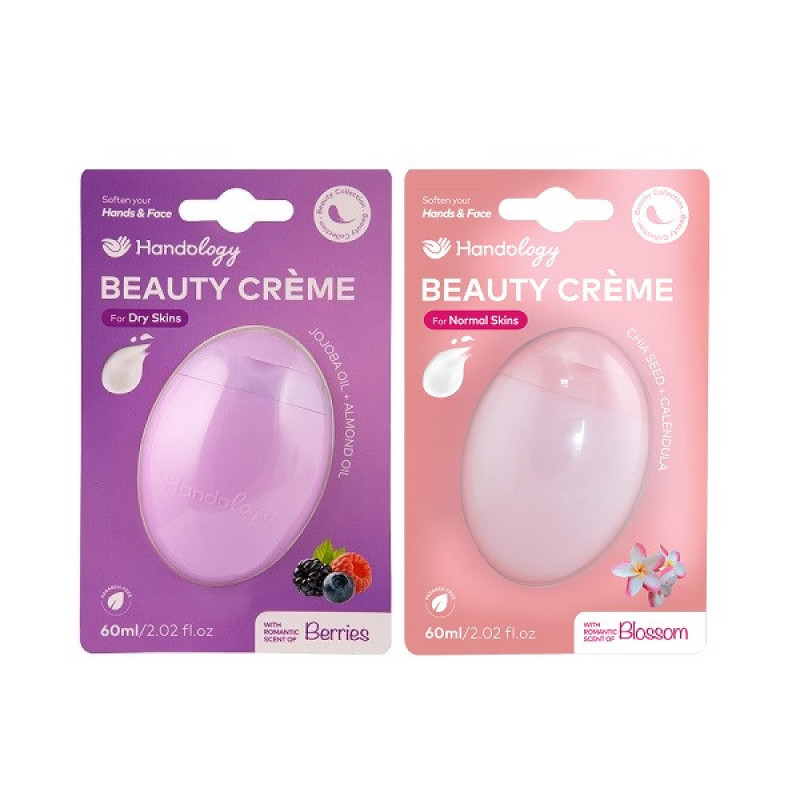 کرم مرطوب کننده هندولوژی مدل beauty حجم 60 میلی لیتر بسته 2 عددی
