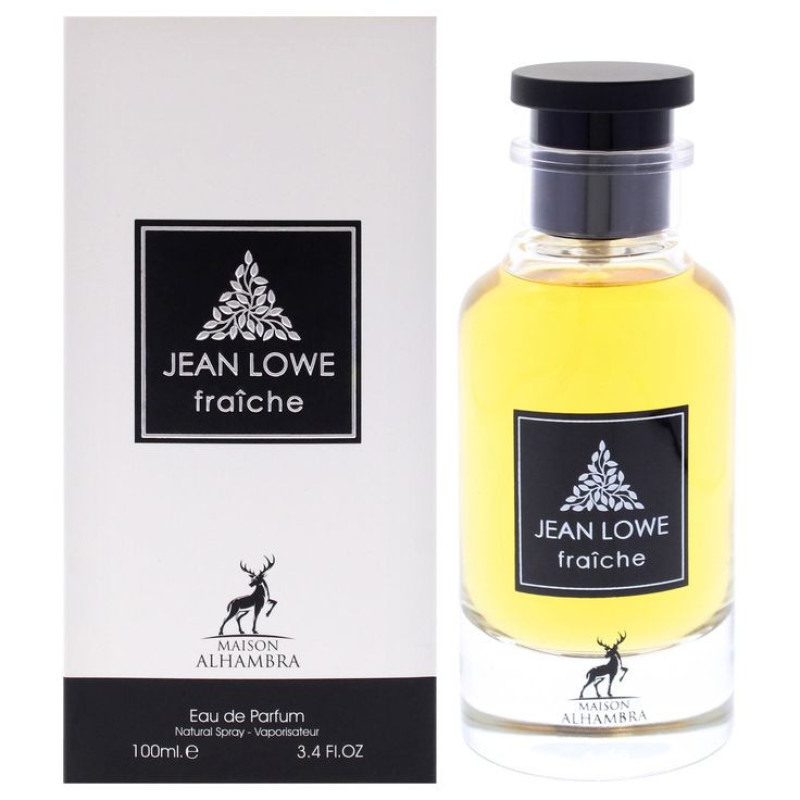 ادو پرفیوم مردانه الحمبرا مدل Jean lowe fraiche با رایحه گرم حجم 100 میلی لیتر
