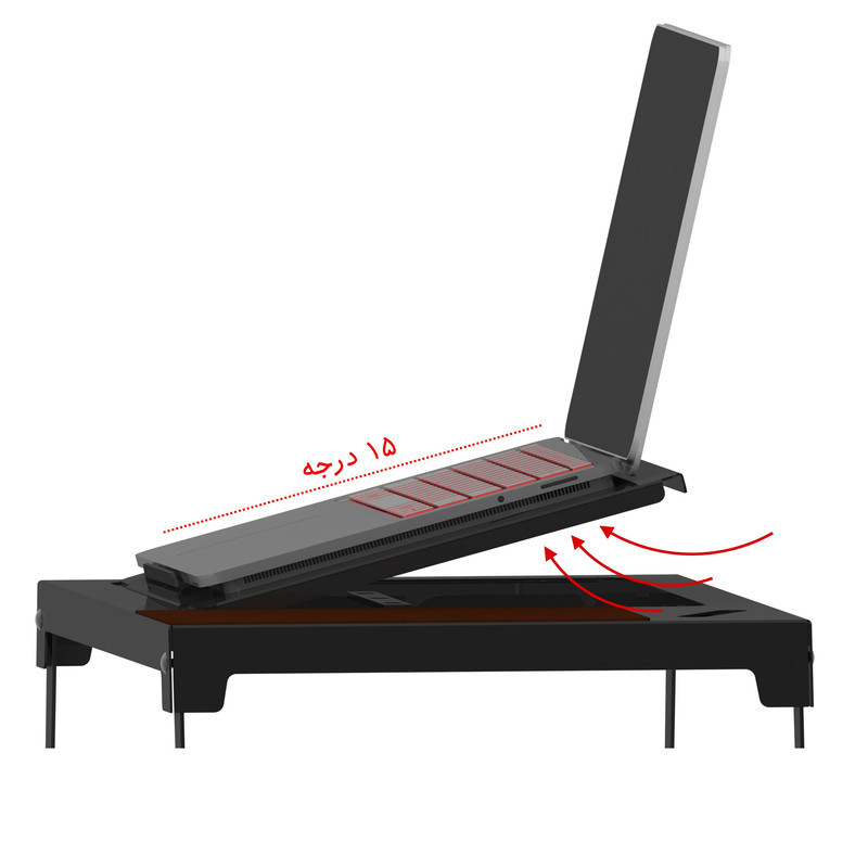 میز لپ تاپ نیان مدل تاشو کد 2