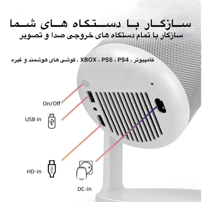 ویدئو پروژکتور مدل J1