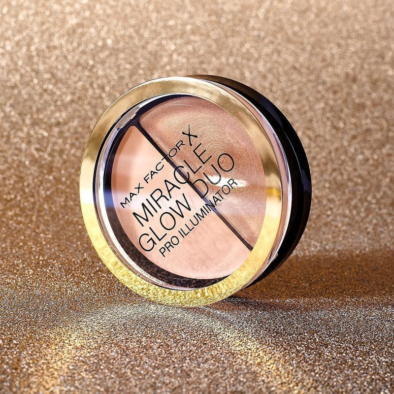 هایلایتر  مکس فکتور مدل MIRACLE GLOW DUO PRO ILLUMINATOR شماره 20