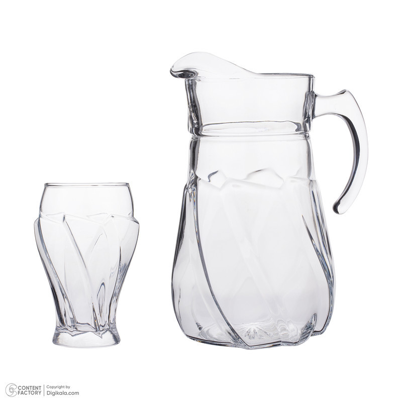 ست 7 تکه پارچ و لیوان ساکورا مدل SK18801300W
