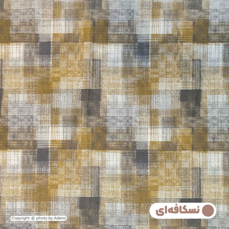 کاور لحاف آدنو مدل شطرنجی کد CH101 یک نفره سایز 160x220 سانتی متر