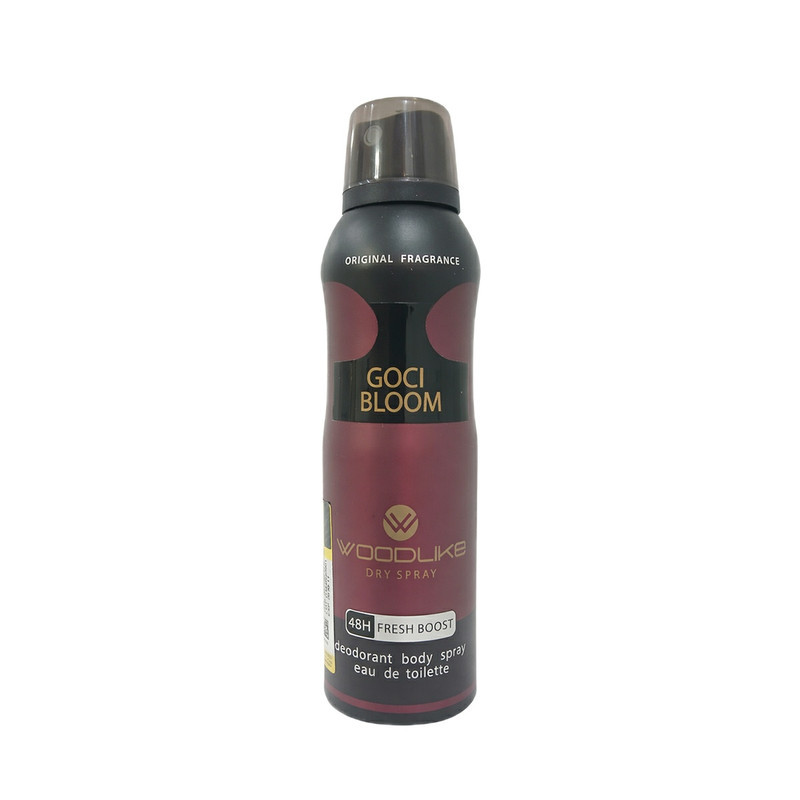اسپری دئودورانت زنانه وودلایک مدل Goci Bloom حجم 200 میلی‌لیتر