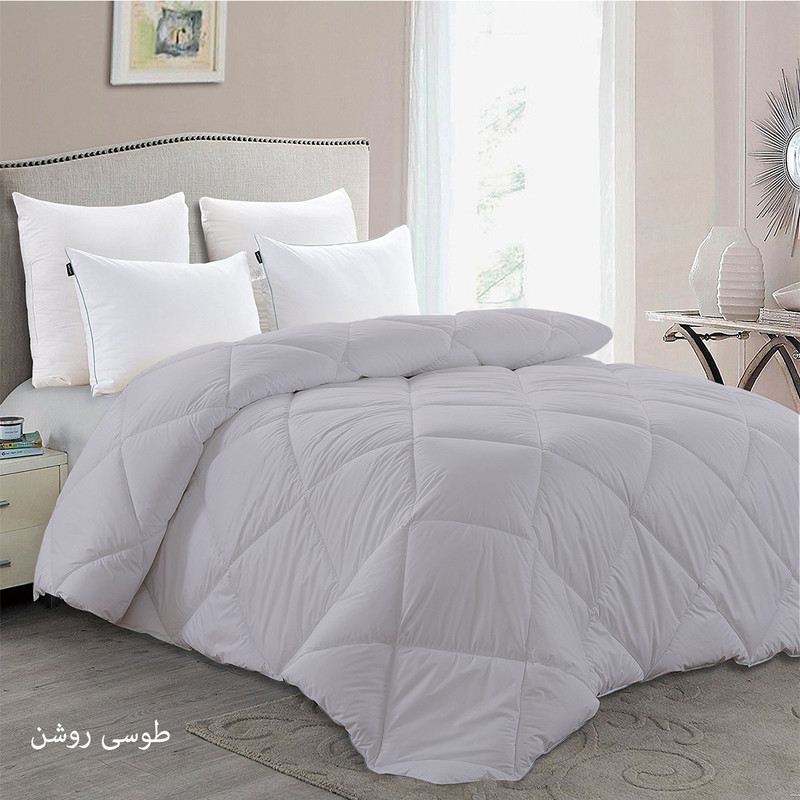 لحاف لایت میکرو راشا یک نفره سایز 215×155سانتی متر