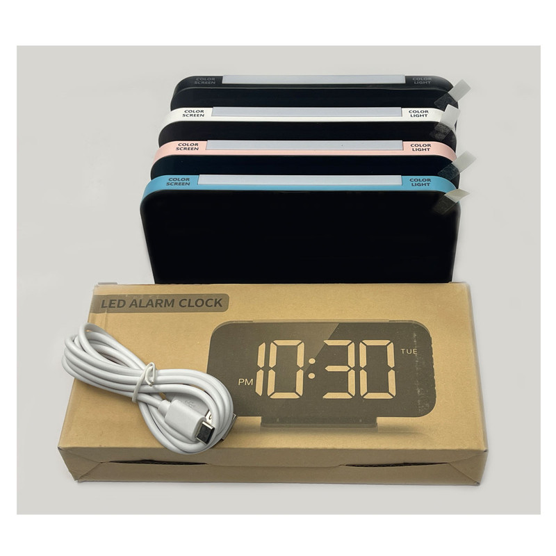 ساعت رومیزی دیجیتال مدل ALARM CLOCK کد 9010D