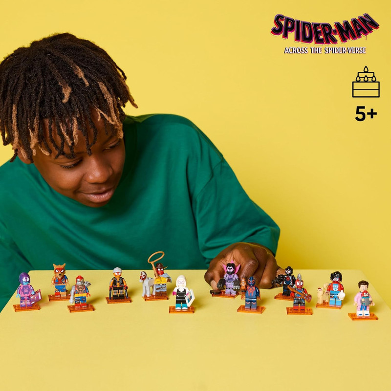 لگو 8 تکه سری مینی‌فیگور مدل Spider-Man: Across the Spider-Verse 71050