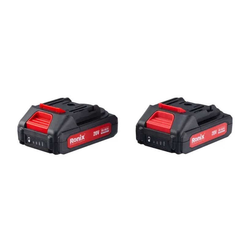 مجموعه 53 عددی دریل پیچ‌گوشتی شارژی چکشی رونیکس مدل  RS-8620